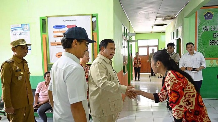 Kunjungi Pulau Perbatasan, Prabowo Soroti Kondisi Layanan Kesehatan di Miangas