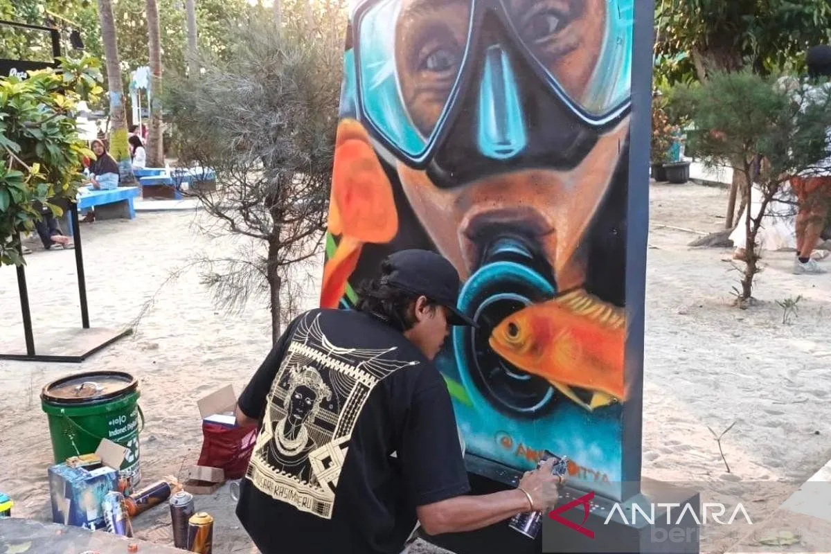 Wall of Jakarta di Pulau Tidung Perkuat Pesona Wisata Kepulauan Seribu